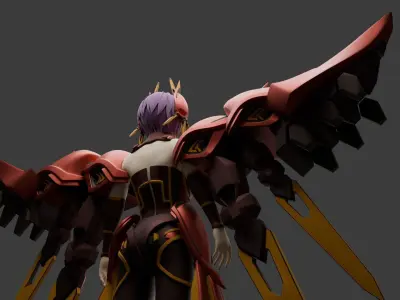 Sci-Fi Girl 3D model