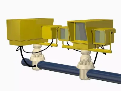 Speed Cameras 3D model