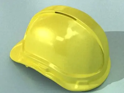 Safety Helmet 3D model