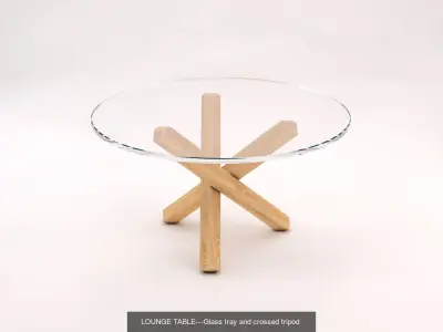 LOUNGE TABLE---Collection Bx10