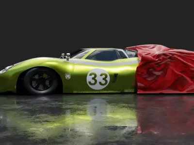 Jaguar XJ13 3D model