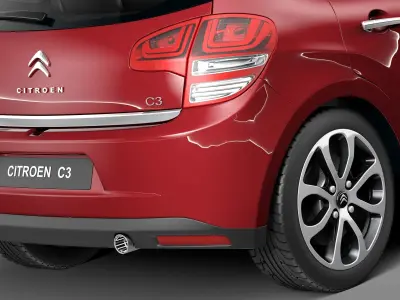 Citroen C3 2013 3D model