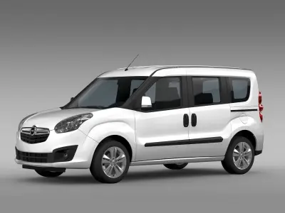 Opel Combo Tour ecoFLEX D 2015 3D model