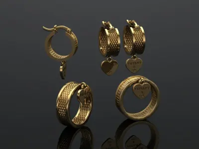 Tiffany  Set 3D print model