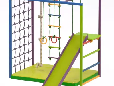 Child Swedish wall 3D model