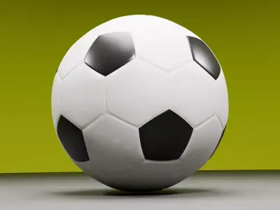 soccer ball  football 3D model