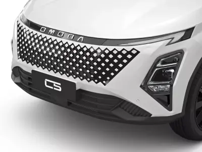 2026 Chery Omoda C5 with Interior Right Hand Drive 3D model