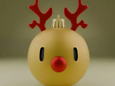 Christmas Ball 3D model purchase