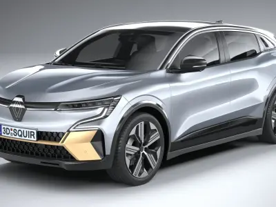 Renault Megane E-tech 2022 3D model