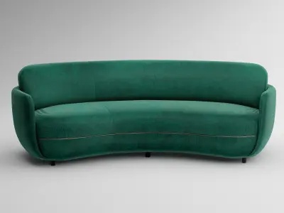Wittmann Miles sofa 3D model