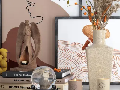 Decorative set 11 3D model