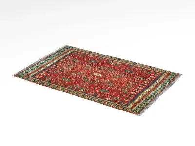 Carpet 5 kilim rug 3D model