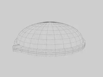 Bosu Balance Trainer Nexgen 3D model