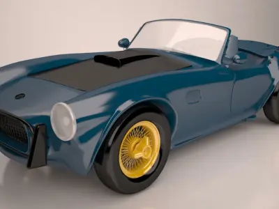 ac cobra vehicle  3D model