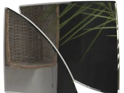 Rectangular Mirror by  Giorgio Collection 3D model