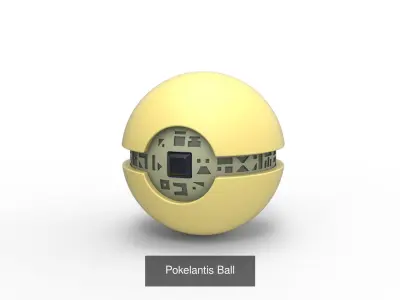 Orb Types Set 4 3D Model Pack