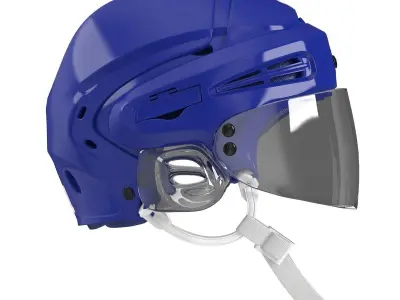 Hockey Helmet Generic 3 3D model