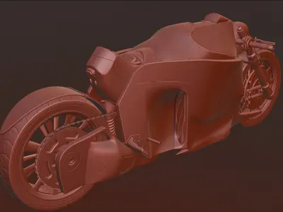 NZR Motorcyle 3D model