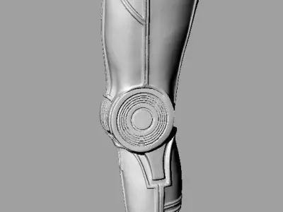 C3Po legs 3D scans Free 3D print model