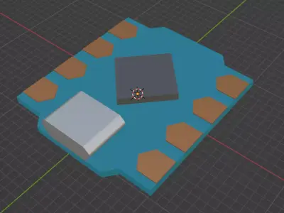 Leonardo Tiny 3D model