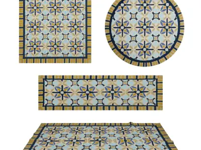 Rugs No 759 Low-poly 3D model