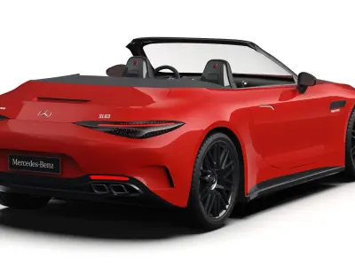 Mercedes Benz SL63 AMG 2022 3D model