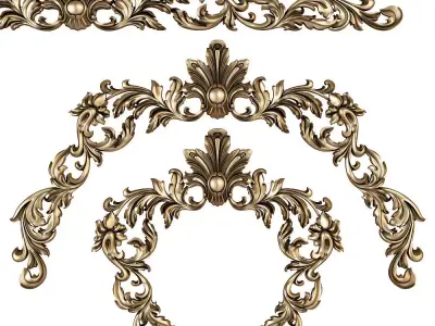 Decor for cnc 3D model