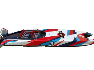  Powerboat  MARTINI  3D model