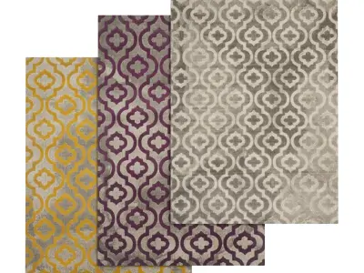 Rug Set 393 3D model