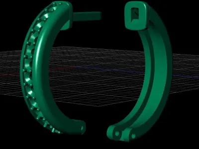 Earrings - 5 - 3D print model