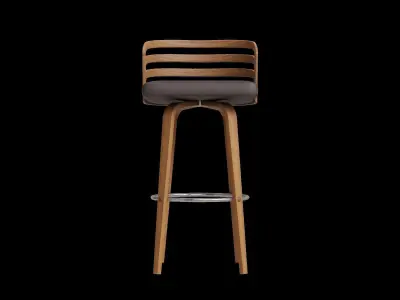 Jayden Counter Stool Low-poly 3D model