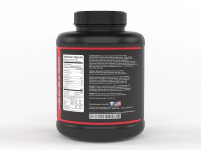 Protein Powder 3D model 136