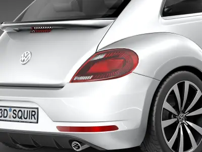 Volkswagen Beetle R-line 2014 3D model