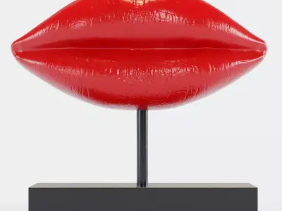Figurine Lips 3D model