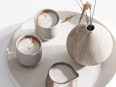 Decorative set06 3D model