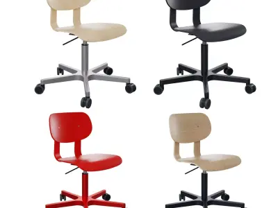 Office chair 01 3D model
