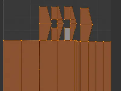 British Shed Low-poly 3D model