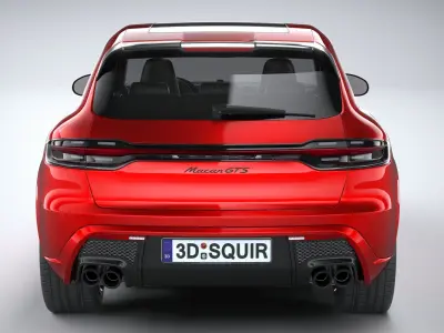 Porsche Macan GTS 2022 3D model