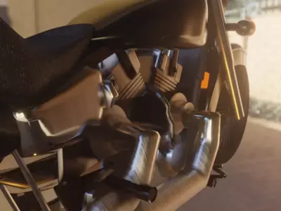 Honda Shadow 750 3D model