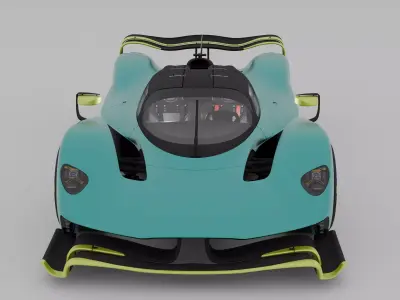 Aston Martin Valkyrie AMR Pro 3D model