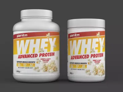 Protein Powder 3D model