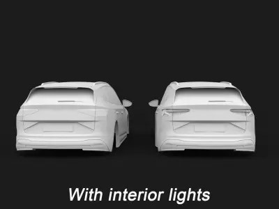 Skoda Enyaq IV Ready to Print STL Files 3D print model