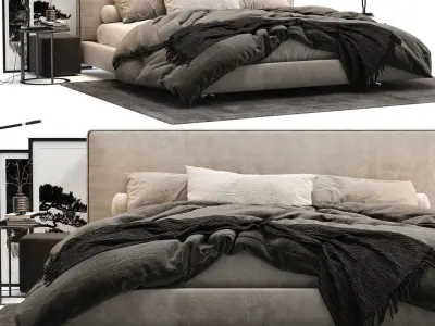 Richard Bed Set 3D model