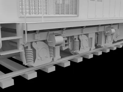 Diesel Engine 3D model V1
