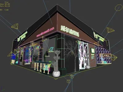 Exhibition - Area - 15X15-3DMAX2009-06 3D model