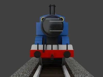 Series 1  Thomas the Tank Engine Low-poly 3D model