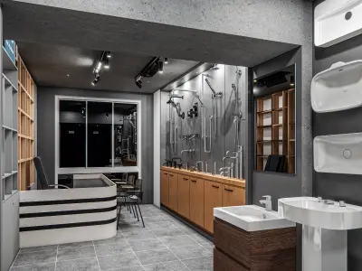 SANITARY SHOWROOM 3D model