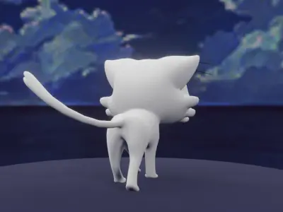 Daijin - Suzume no Tojimari Low-poly 3D model