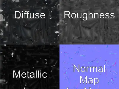 Adjustable Resistance Rowing Machine 3D Model Low-poly 3D model