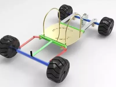 Toy Car Buggy 3D print model